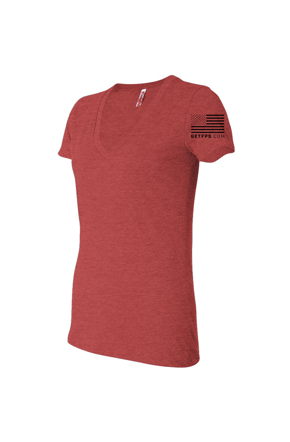 FPS Women’s Triblend Deep V-Neck Tee