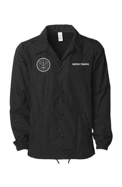 FPS Black On Black Coaches Jacket