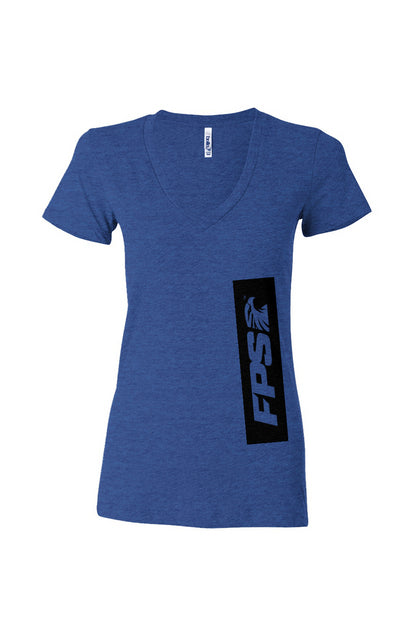 FPS Women’s Triblend Deep V-Neck Tee