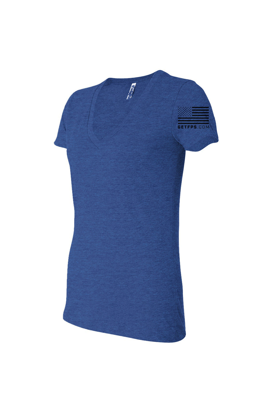 FPS Women’s Triblend Deep V-Neck Tee
