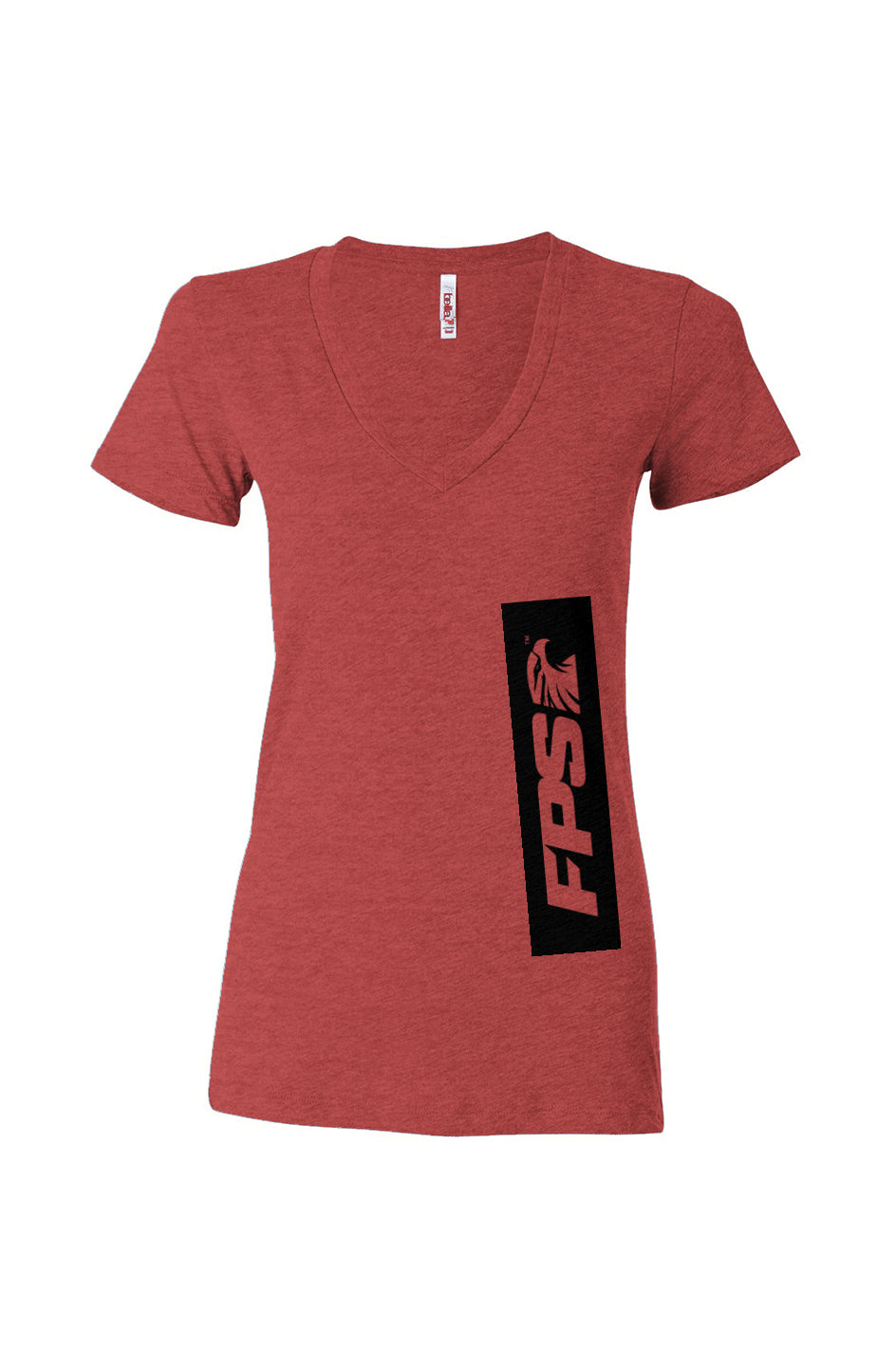 FPS Women’s Triblend Deep V-Neck Tee
