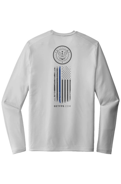 FPS Back The Blue Posi UV Pro LS Tee