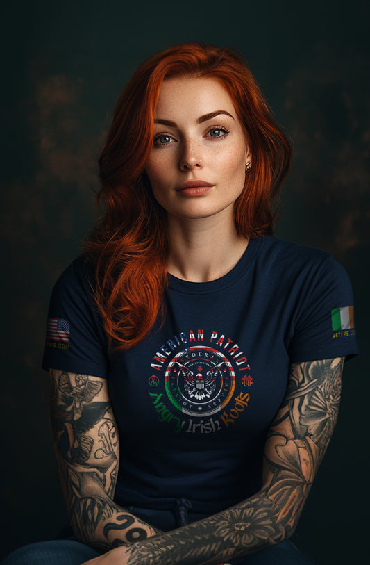 FPS AMERICAN IRISH tultex womens t shirt